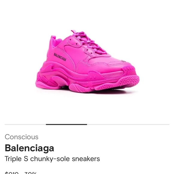 Authentic Balenciaga Triple S Chunky Sneaker - Picture 2 of 6